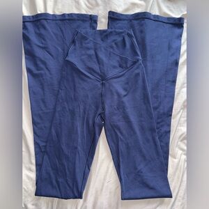 aerie Offline Collection Navy Flare High-Rise Yoga Pants